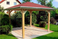 Gartenpavillon Pyramidendach
